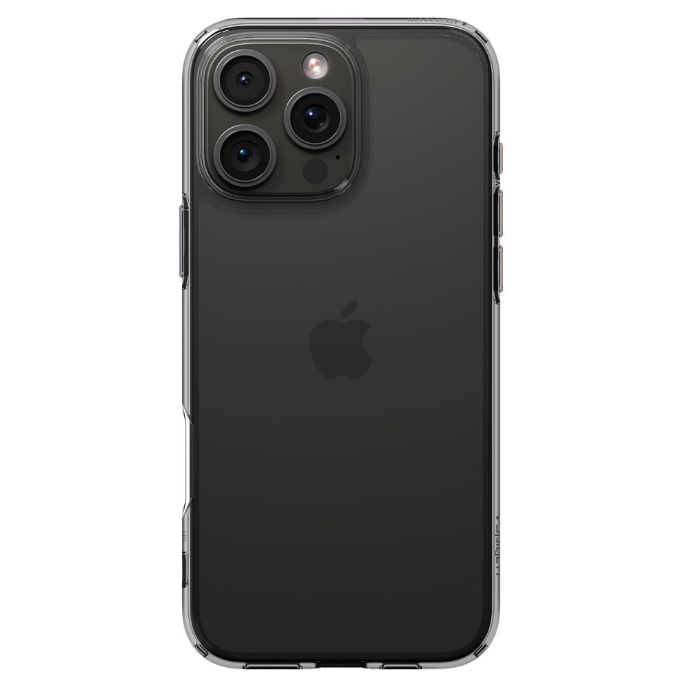 Hülle für Apple iPhone 16 Pro, Spigen, Ultra Hybrid, Rauchgrau ACS08123