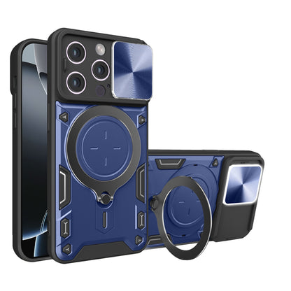 Coque pour Apple iPhone 16 Pro, Techsuit, CamGuard Pro, Bleue