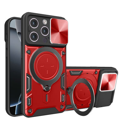 Coque pour Apple iPhone 16 Pro, Techsuit, CamGuard Pro, Rouge