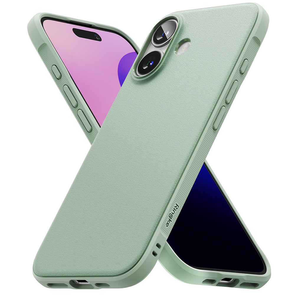 Hülle für Apple iPhone 16, Ringke, Onyx, Hellgrün