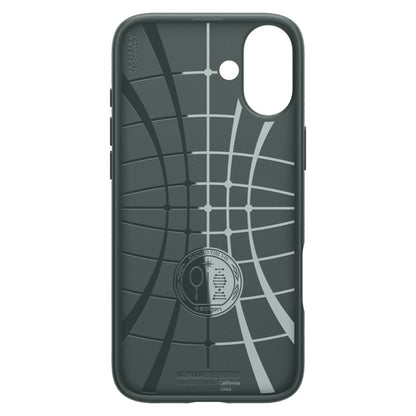 Étui pour Apple iPhone 16, Spigen, Liquid Air, Vert