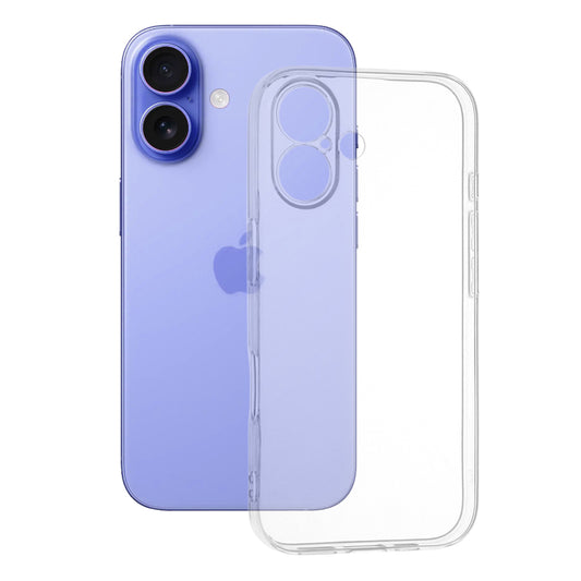 Hoesje voor Apple iPhone 16, Techsuit, Clear, Transparant