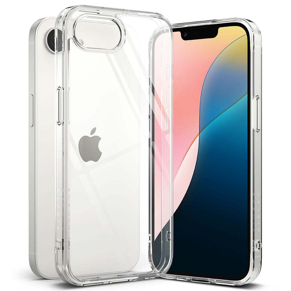 Coque pour Apple iPhone 17e / 16e, Ringke, Fusion, Transparente