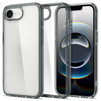 Hoes voor Apple iPhone 17e / 16e, Spigen, Ultra Hybrid, Rookkleurig ACS09531