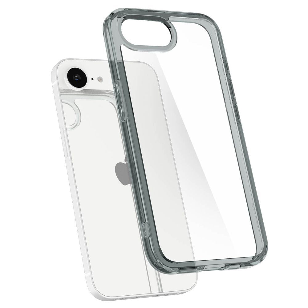 Hoes voor Apple iPhone 17e / 16e, Spigen, Ultra Hybrid, Rookkleurig ACS09531