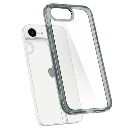 Hoes voor Apple iPhone 17e / 16e, Spigen, Ultra Hybrid, Rookkleurig ACS09531