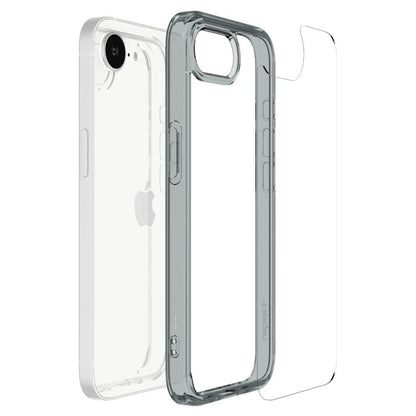 Hoes voor Apple iPhone 17e / 16e, Spigen, Ultra Hybrid, Rookkleurig ACS09531