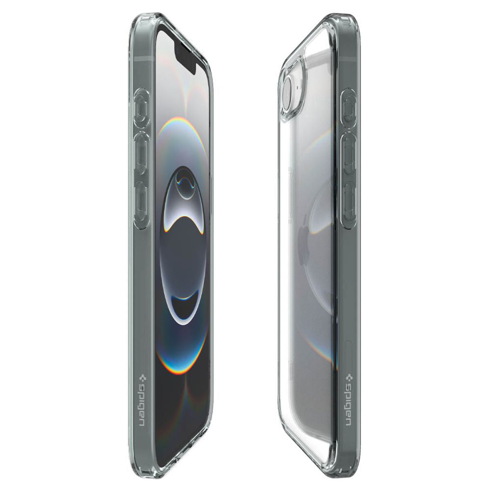 Hoes voor Apple iPhone 17e / 16e, Spigen, Ultra Hybrid, Rookkleurig ACS09531