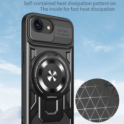 Coque pour Apple iPhone 17e / 16e, Techsuit, RuggedCam, Noire