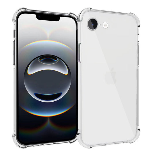 Hoesje voor Apple iPhone 17e / 16e, Techsuit, Schokbestendig Transparant