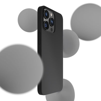 Hoesje voor Apple iPhone 17 Air, 3MK, Siliconen, Zwart
