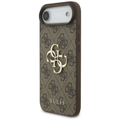 Hoes voor Apple iPhone 17 Air, Guess, 4G Big Logo, Bruin