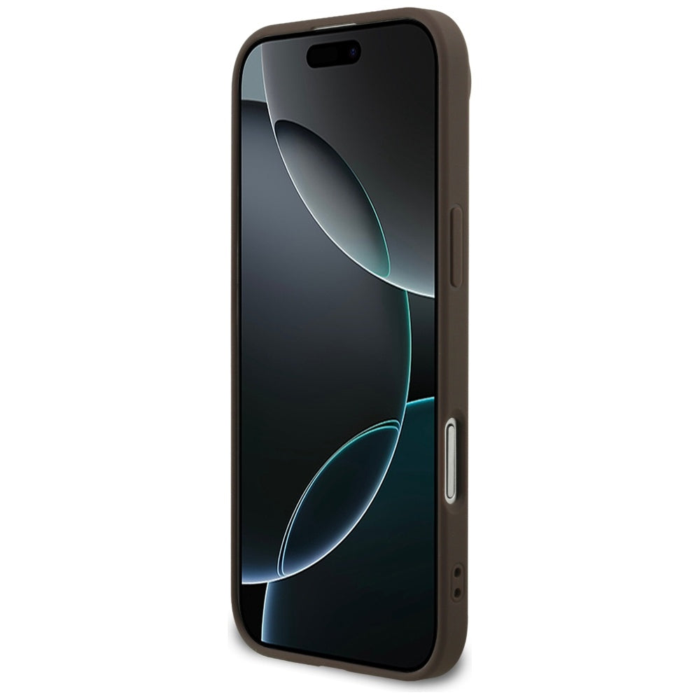 Hoes voor Apple iPhone 17 Air, Guess, 4G Big Logo, Bruin
