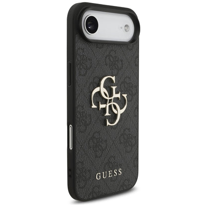 Hoes voor Apple iPhone 17 Air, Guess, 4G Big Logo, Zwart