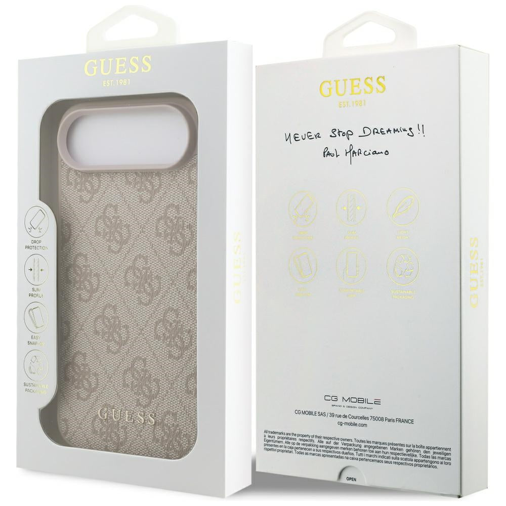 Hoes voor Apple iPhone 17 Air, Guess, 4G Classic, Roze