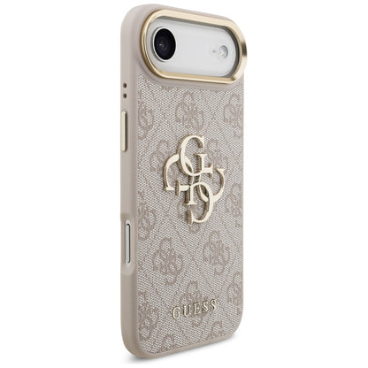 Hoes voor Apple iPhone 17 Air, Guess, Big 4G Logo Classic, Goudroze