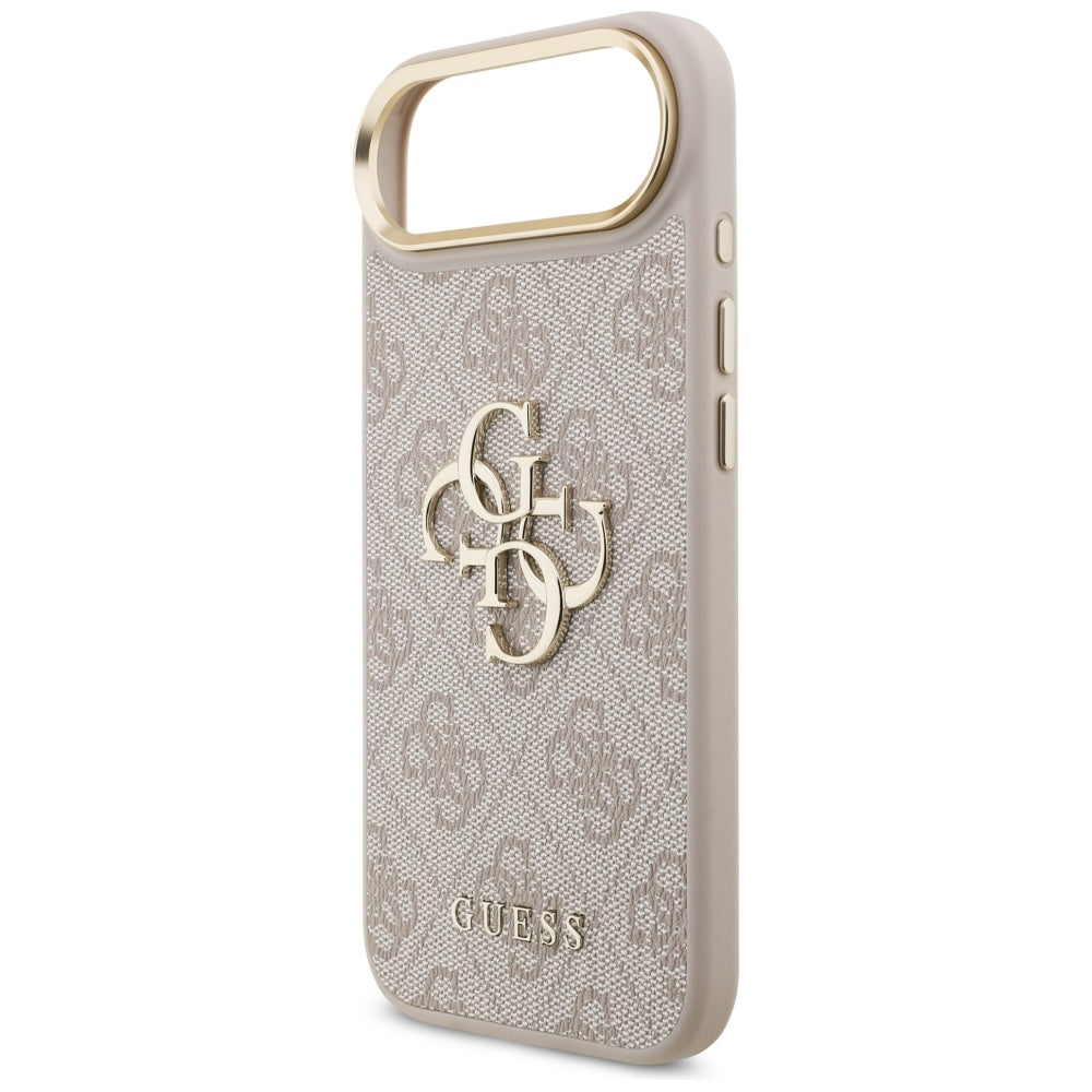 Hoes voor Apple iPhone 17 Air, Guess, Big 4G Logo Classic, Goudroze