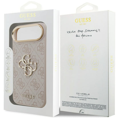 Hoes voor Apple iPhone 17 Air, Guess, Big 4G Logo Classic, Goudroze