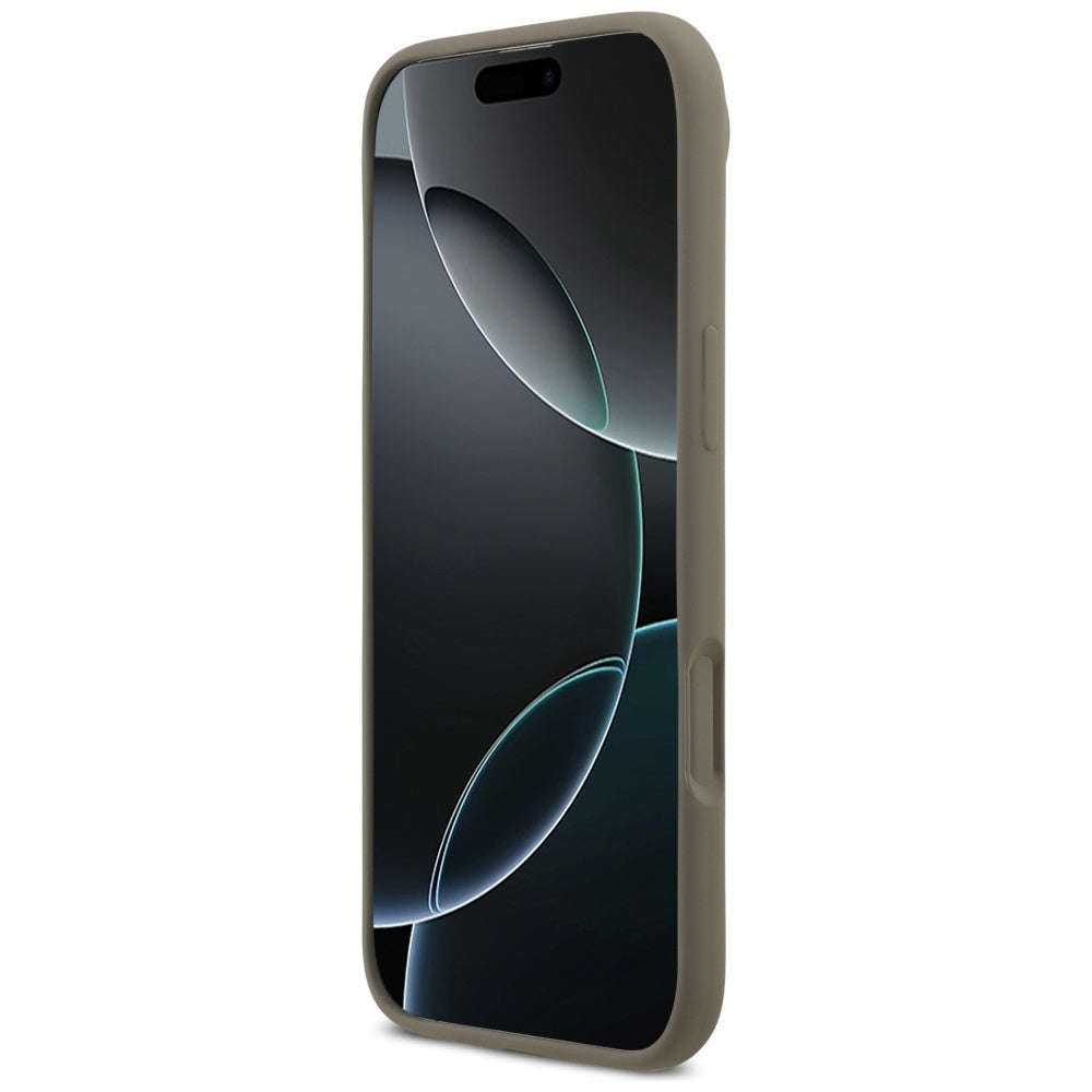 Étui pour Apple iPhone 17 Air, Guess, Big 4G Script, Marron