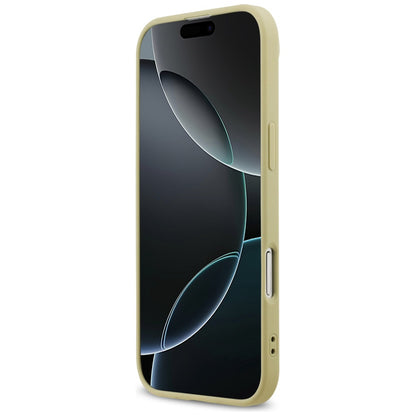 Étui pour Apple iPhone 17 Air, Guess, Fixed Glitter Big 4G, Doré