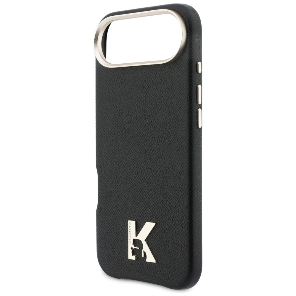 Étui pour Apple iPhone 17 Air, Karl Lagerfeld, Logo Karl Head, Noir