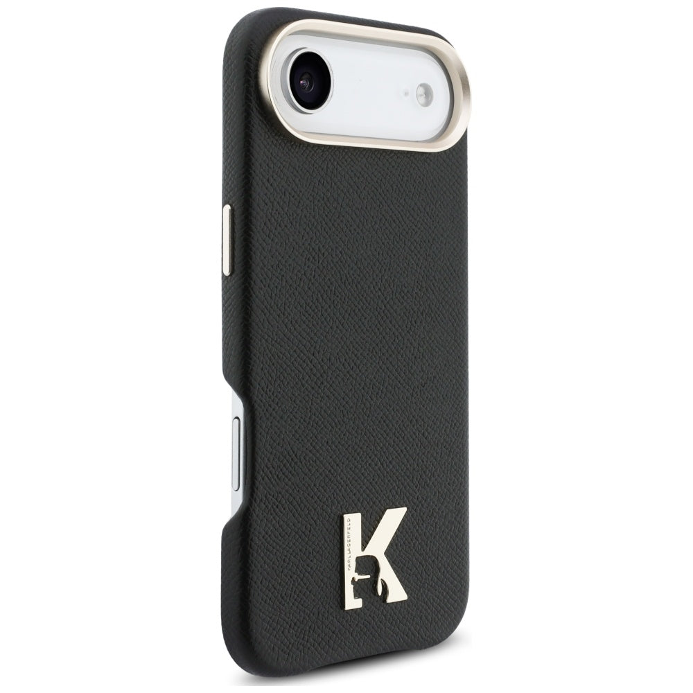 Étui pour Apple iPhone 17 Air, Karl Lagerfeld, Logo Karl Head, Noir
