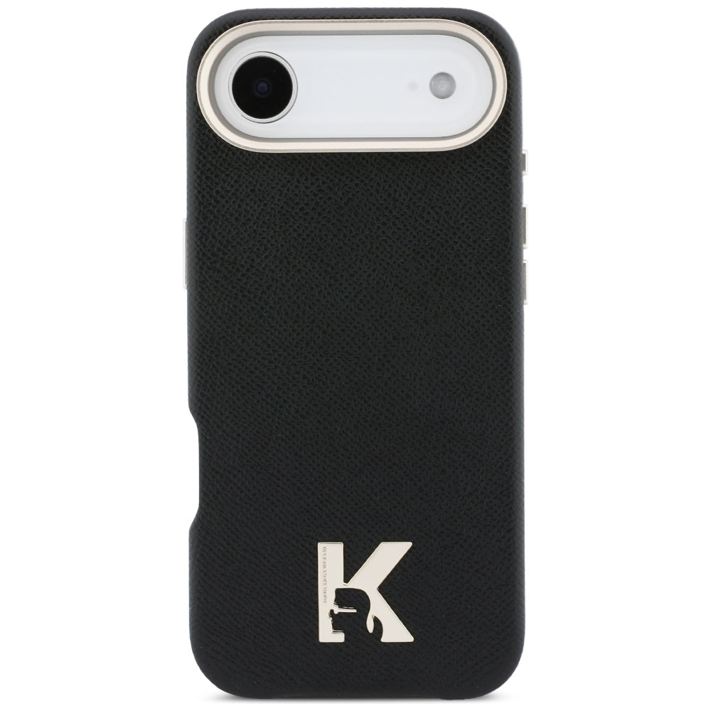 Étui pour Apple iPhone 17 Air, Karl Lagerfeld, Logo Karl Head, Noir