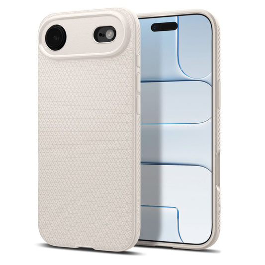 Hoes voor Apple iPhone 17 Air, Spigen, Liquid Air, Beige