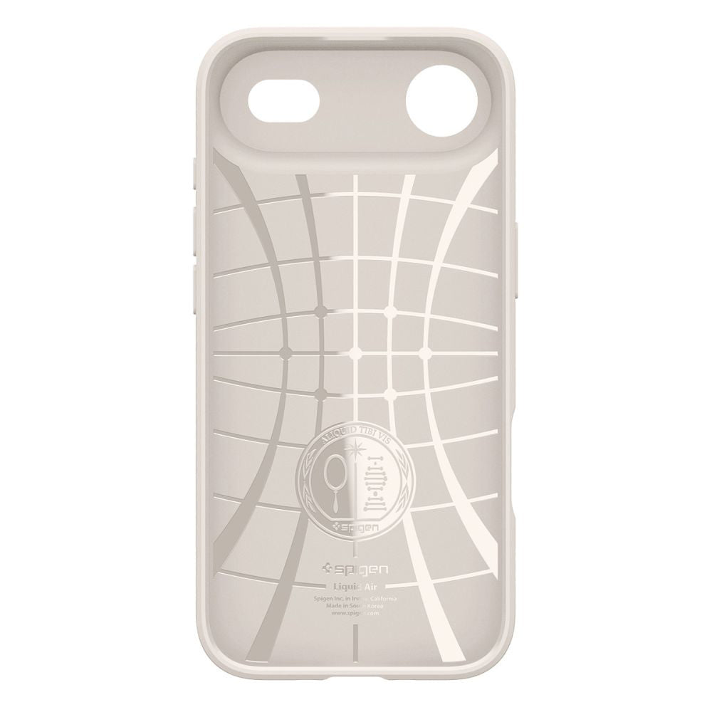 Hoes voor Apple iPhone 17 Air, Spigen, Liquid Air, Beige