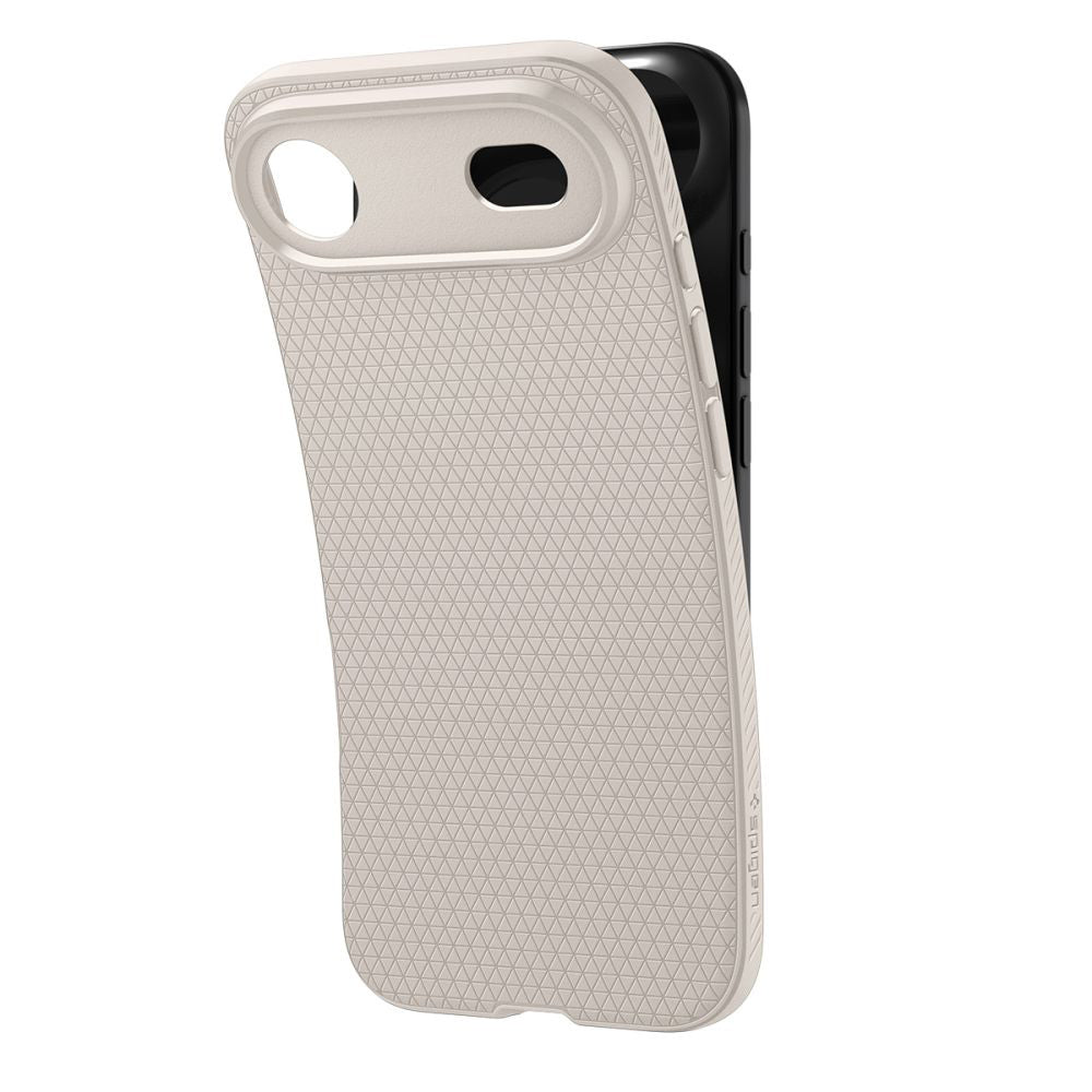 Hoes voor Apple iPhone 17 Air, Spigen, Liquid Air, Beige