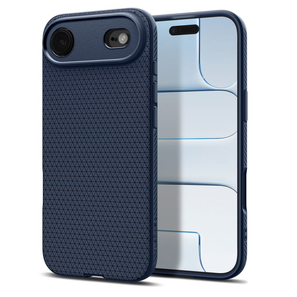 Hoes voor Apple iPhone 17 Air, Spigen, Liquid Air, Marineblauw ACS10303