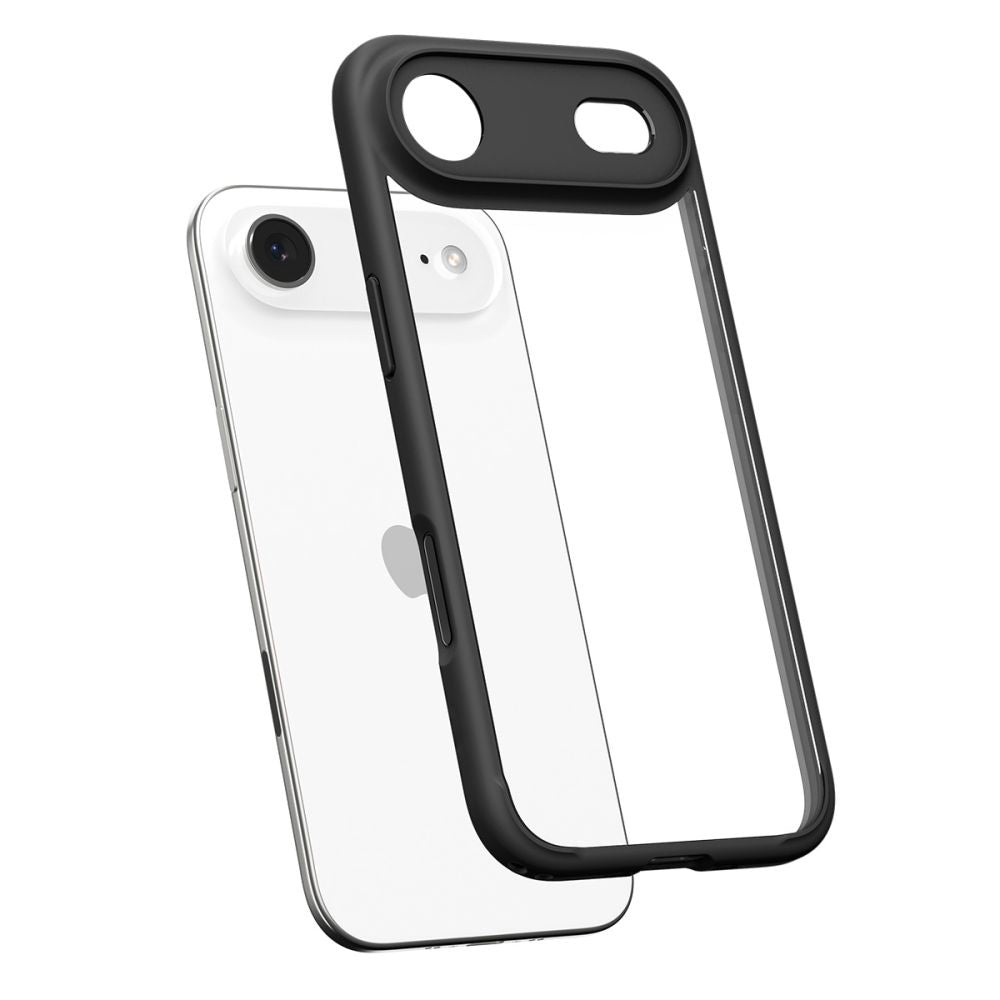 Étui pour Apple iPhone 17 Air, Spigen, Ultra Hybrid, Noir Mat
