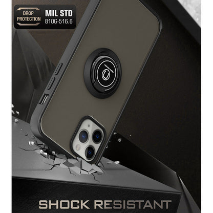Hoes voor Apple iPhone 17 Air, Techsuit, Glinth, Zwart