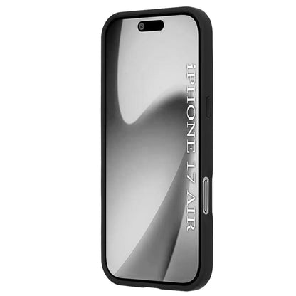Hoes voor Apple iPhone 17 Air, Techsuit, Glinth, Zwart