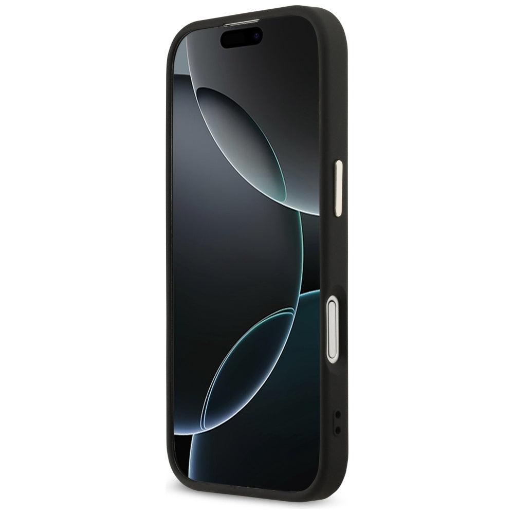 Hoes voor Apple iPhone 17, Guess, Big 4G Logo Classic, Zwart Goud