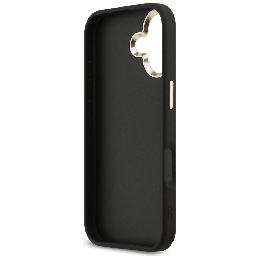 Hoes voor Apple iPhone 17, Guess, Big 4G Logo Classic, Zwart Goud