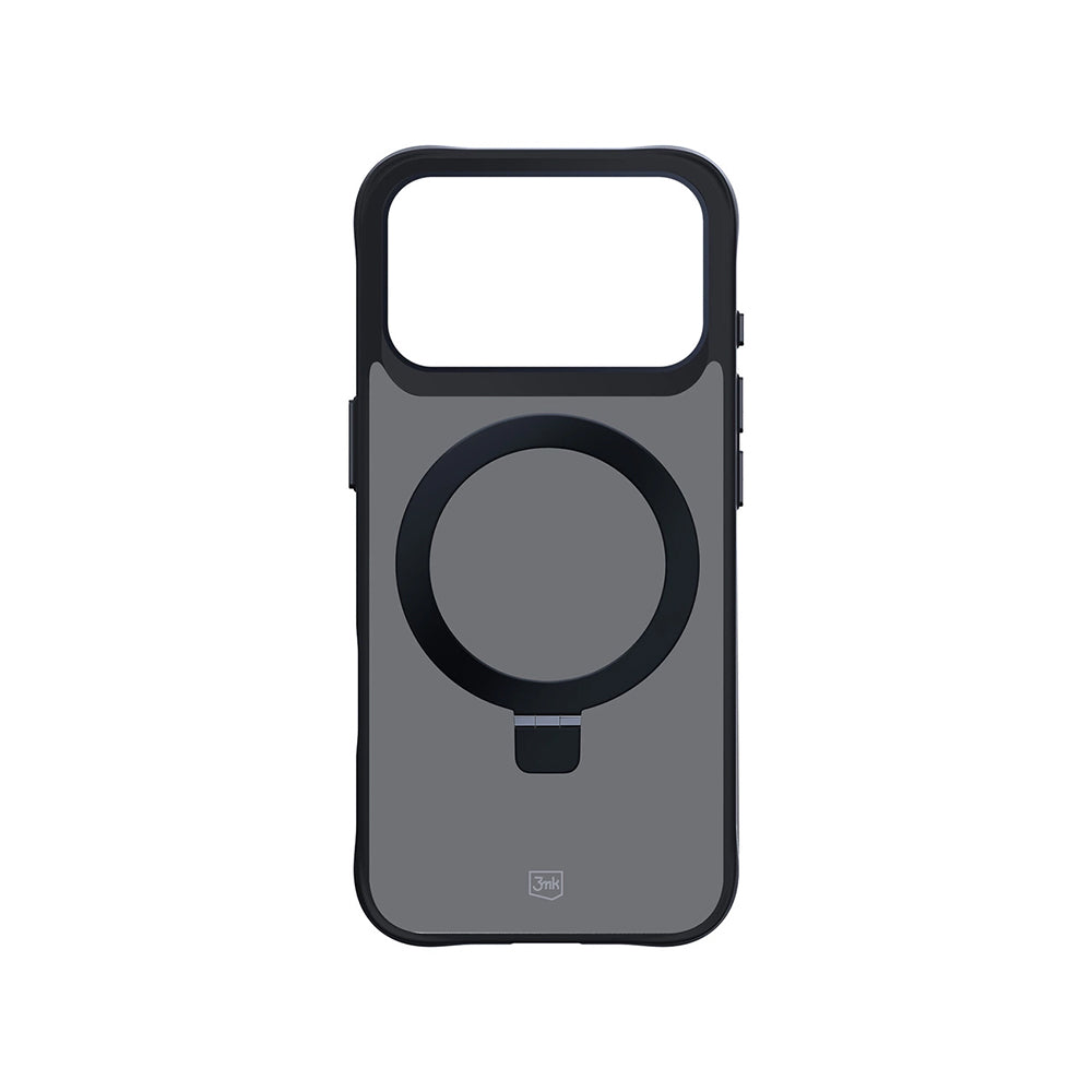 Étui pour Apple iPhone 17 Pro, 3MK, Smoke MagStand, Noir