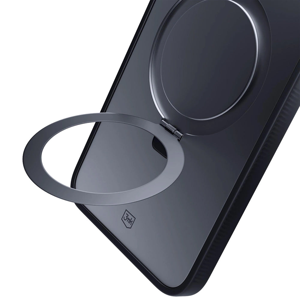 Étui pour Apple iPhone 17 Pro, 3MK, Smoke MagStand, Noir