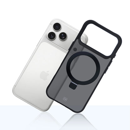 Étui pour Apple iPhone 17 Pro, 3MK, Smoke MagStand, Noir