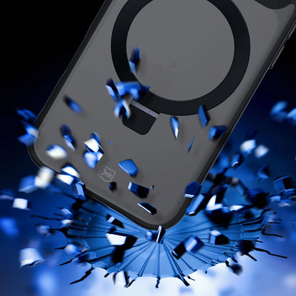 Étui pour Apple iPhone 17 Pro, 3MK, Smoke MagStand, Noir