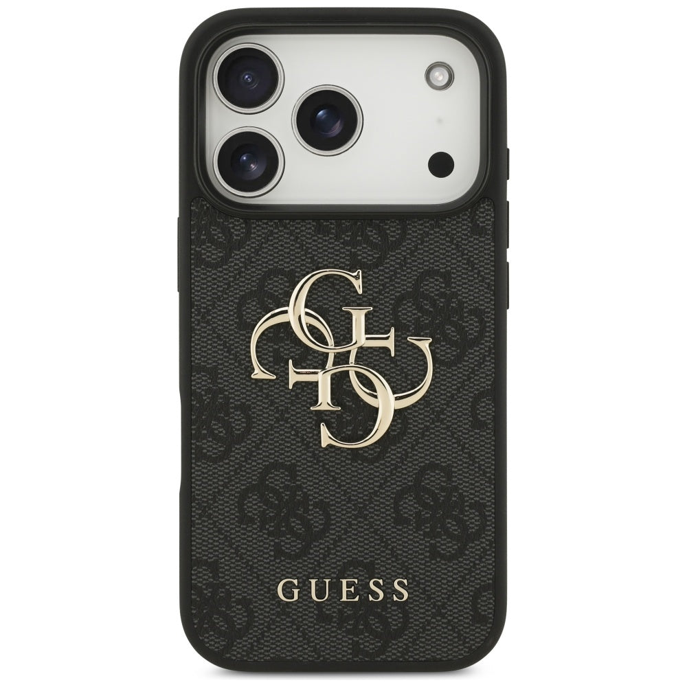 Étui pour Apple iPhone 17 Pro, Guess, 4G Big Logo, Noir