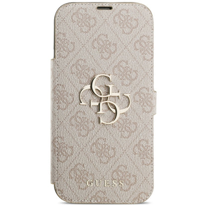 Étui pour Apple iPhone 17 Pro, Guess, Logo Métal 4G, Rose