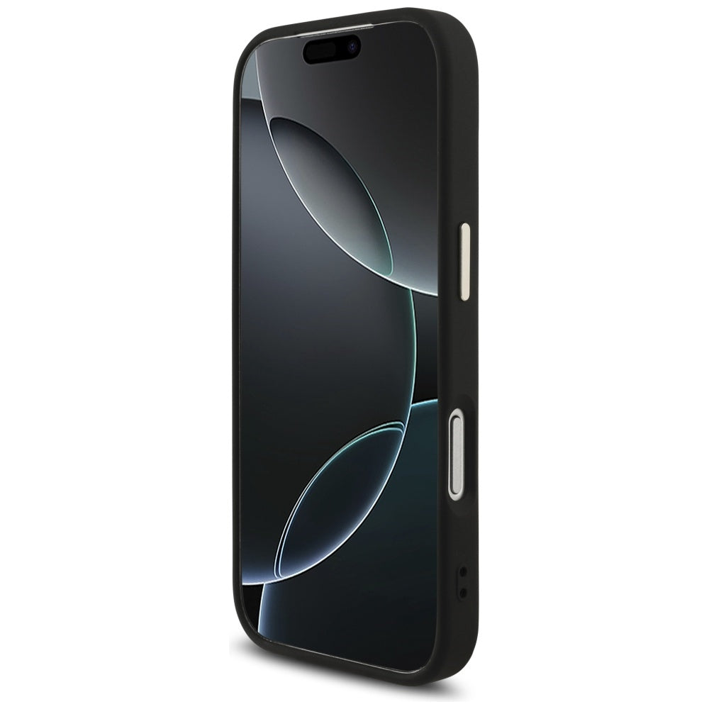 Hoes voor Apple iPhone 17 Pro, Guess, Big 4G Logo Classic, Zwart Goud