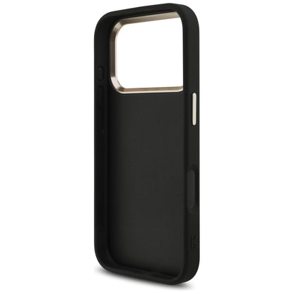 Hoes voor Apple iPhone 17 Pro, Guess, Big 4G Logo Classic, Zwart Goud