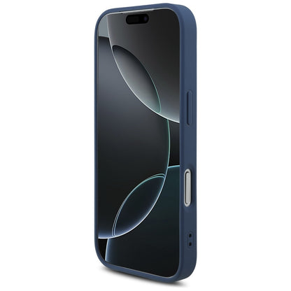 Étui pour Apple iPhone 17 Pro Max, Guess, 4G Big Logo, Bleu