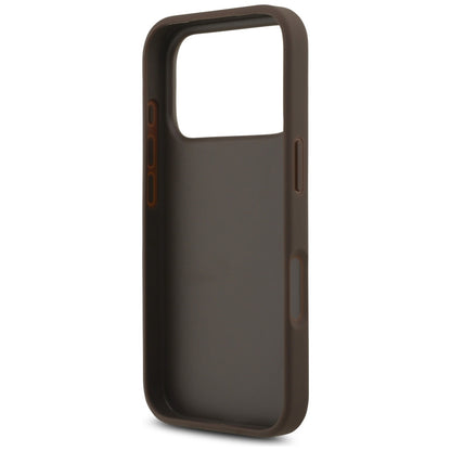 Étui pour Apple iPhone 17 Pro Max, Guess, 4G Big Logo, Marron