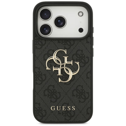 Étui pour Apple iPhone 17 Pro Max, Guess, 4G Big Logo, Noir
