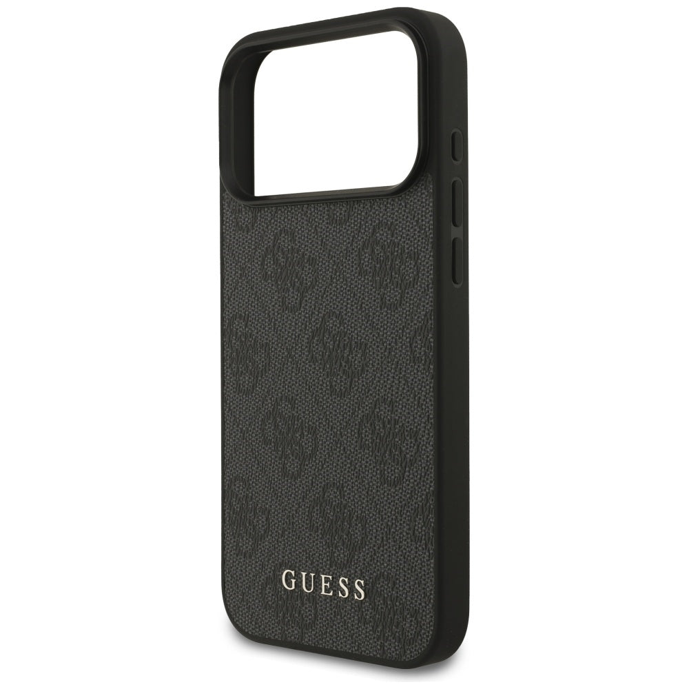 Hoes voor Apple iPhone 17 Pro Max, Guess, 4G Classic, Zwart