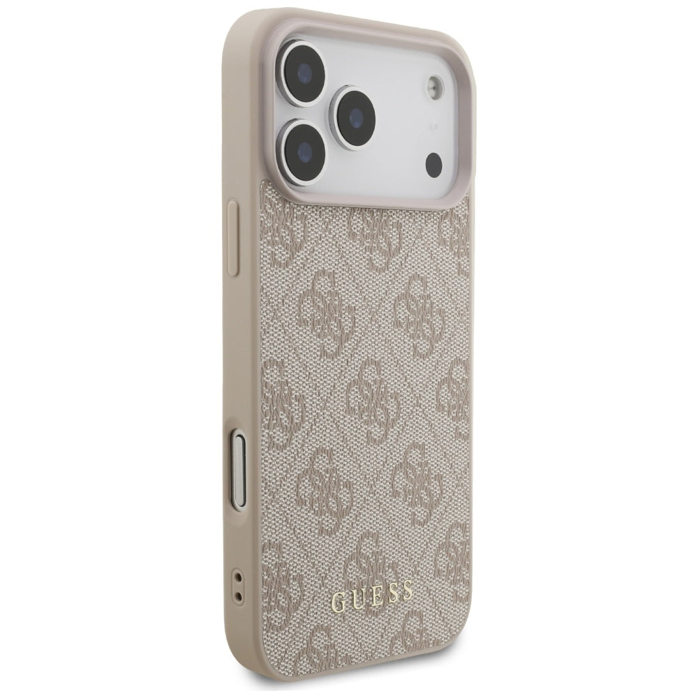 Hoes voor Apple iPhone 17 Pro Max, Guess, 4G Classic, Roze