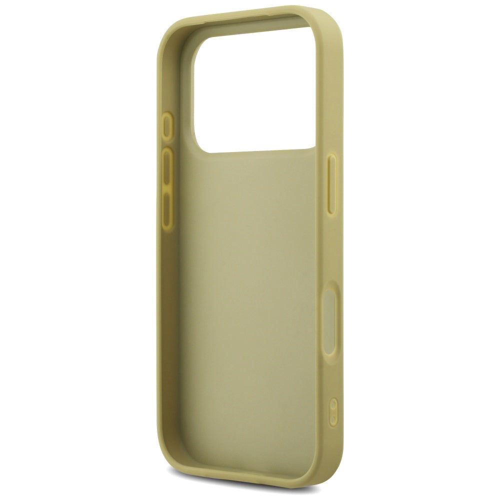 Étui pour Apple iPhone 17 Pro Max, Guess, Fixed Glitter Big 4G, Doré
